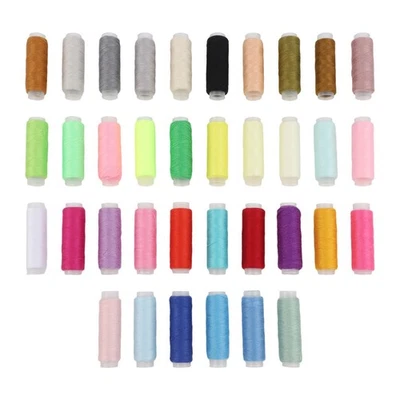 Popular Silk Thread Set for Fashion Institutes 36 Assorted Vibrant Colors - Image 1 of 4