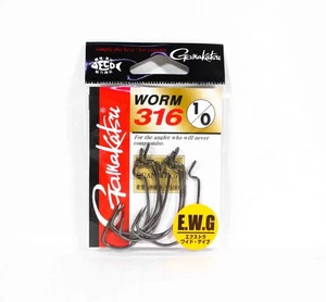 Gamakatsu 66009 Worm 316 Worm Hook Size 1/0 ,7 Per pack (8439) - Bild 1 von 6