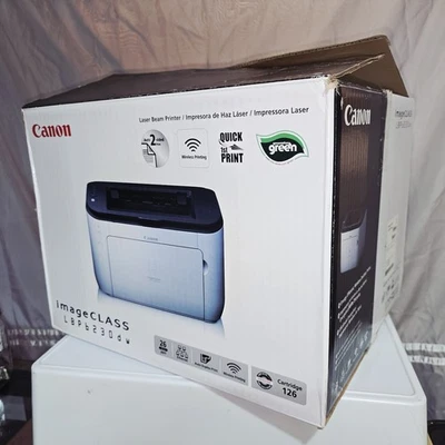 Canon imageCLASS LBP6230dw Duplex Wireless Monochrome Laser Printer - White - Image 1 of 4