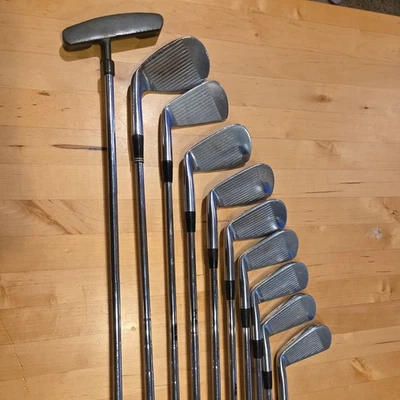 Mizuno RH T-Zoid Pro Iron Set 2-PW S300 Steel Shafts + Putter + Sand Wedge - Image 1 of 4