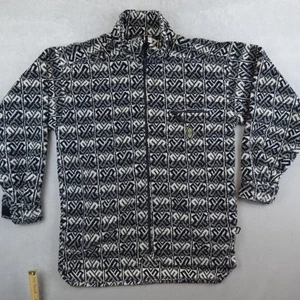 VTG Obermeyer Jacket Medium Skiing Zip Front Button Pockets Made In USA Fleece - Picture 1 of 11