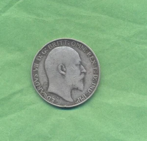 EDWARD VII FLORIN 1907 - Picture 1 of 2