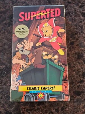 BRAND NEW Super Ted Vol. 2 Cosmic Capers (VHS, 1990) Rare Sealed OOP - Image 1 of 4