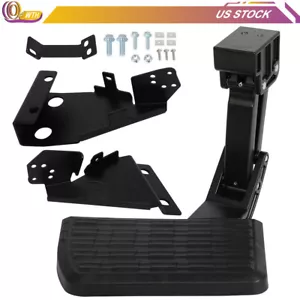 (1) For 2021 2022 2023 Ford F-150 Crew Cab Retractable Truck Bed Step 75328-01A - Picture 1 of 14