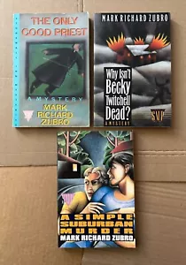 MARK RICHARD ZUBRO : 3 Novels: Stonewall Inn Mystery Series : Paperback LOT - Picture 1 of 12
