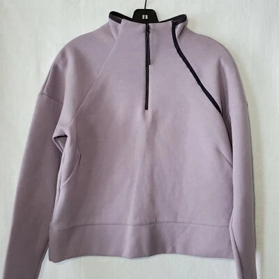 Champion Sweatshirt Women's Small 1/4 Zip Running Shirt High Neck  - Image 1 of 4