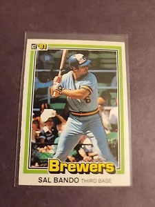 1981 Donruss - #84 Sal Bando - Picture 1 of 2