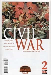 CIVIL WAR #2 MARVEL COMICS SECRET WARS OCTOBER 2015 - Foto 1 di 1