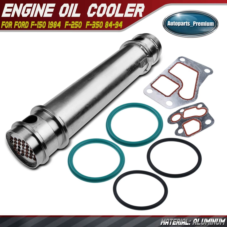 Kit de refrigerador de óleo do motor para F Super Duty F-250 F-350 E350 Econoline V8 7.3L diesel - Imagem 1 de 4