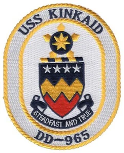 DD-965 USS Kinkaid Patch - Bild 1 von 6