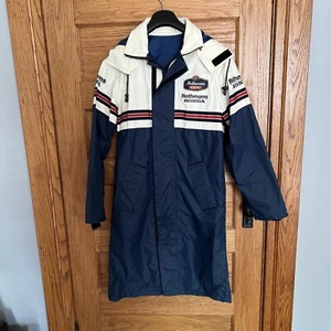 Vintage Rothmans Racing Team Jacket Rain Coat Size Small - Picture 1 of 12