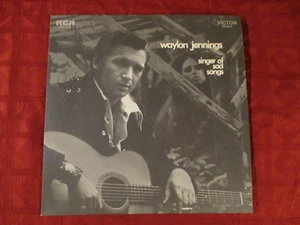 LP  WAYLON JENNINGS singer of sad songs STEREO RCA LSP 4418 USA 1970 - Picture 1 of 4