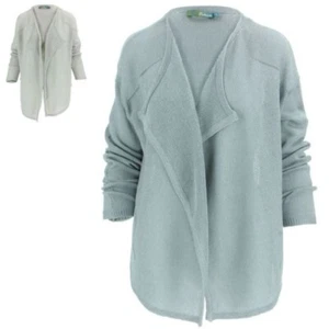 Cardigan Knitted Open Front BOHEMIA SWEDEN Sweater Womens - Picture 1 of 7