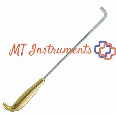 Instrumento de cirugía plástica Tebbetts retractor de senos angular 33 cm Foto 1 de 3