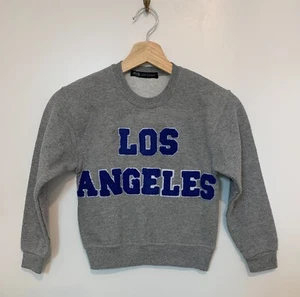 John Eshaya JET child's Fuzzy Los Angeles sweater. Size S 5-7 years old. - Picture 1 of 6