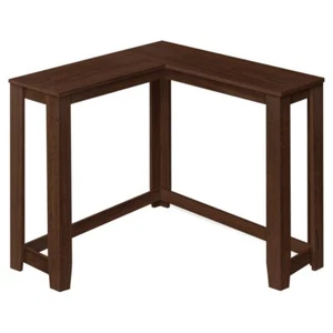 Accent Table Console Entryway Narrow Corner Bedroom Laminate Brown - Picture 1 of 4