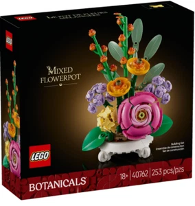 NEW SEALED Lego Botanicals Mixed Flowerpot Set 40762 - Picture 1 of 1
