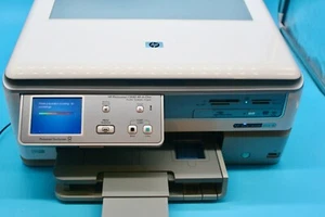 HP Photosmart C8180 All-In-One Wireless Printer w Built-in DVD Burner PgCount 20 - Picture 1 of 15