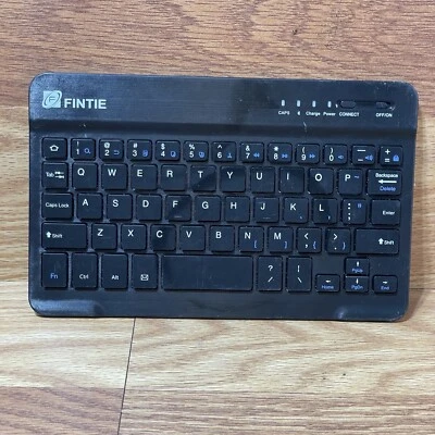 Teclado Bluetooth sem fio ultrafino portátil de 7 polegadas para iOS iPad Mini 1/2/3/4 - Imagem 1 de 4