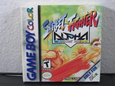 Street Fighter Alpha: Warriors' Dreams (Nintendo Game Boy Color, 2000) BRAND NEW - Image 1 of 4
