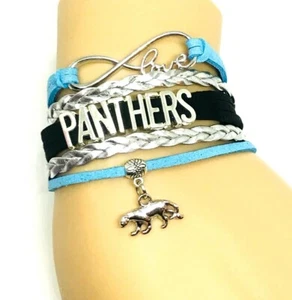 Fußball Infinity Love geflochtenes verstellbares Armband kostenloser Versand - Bild 1 von 2