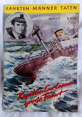 Fahrten- Männer- Taten - Heft 1 - Kapitän Carlsens grosse Fahrt (A1) - Bild 1 von 4