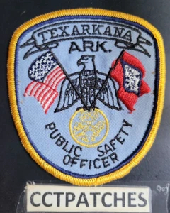 TEXARKANA, ARKANSAS PUBLIC SAFETY POLICE SHOULDER PATCH AR - Picture 1 of 2