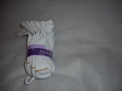 Women's Gold Toe White No Show Socks 3 pairs Shoe Size 6-9 - Изображение 1 из 4
