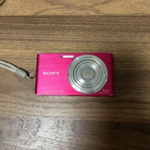 Sony Cyber-shot DSC-W610 silver14.1MP Camera Japanese language only - Picture 1 of 10