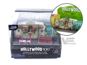 JADA TOYS 1/87 - CADILLAC HOLLYWOOD WALK OF FAME DIORAMA + 2 CARS 34807GR - Picture 1 of 4