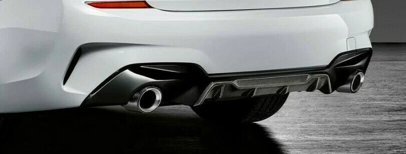 宝马原始设备制造商 G20 G21 330i 330iX G22 G23 430i M 性能排气消声器和CF头 — 第 1/1 张图片