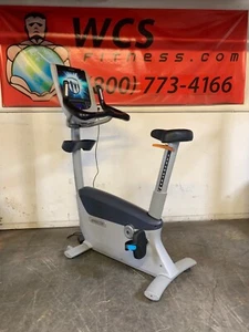 Precor UBK 885 Upright Bike w/ P80 Console - Picture 1 of 3