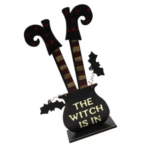 Witch Legs Decoration Halloween Tabletop Decor Halloween Table Centerpiece - Picture 1 of 12