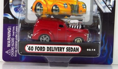 1940 Ford Delivery Sedan Hot Rod Candy Red #02-14 Diecast Car 1:64 - Image 1 of 4