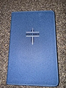 NIV Holy Bible Jean Blue by Zondervan 2011 Imitation Leathersoft New - Foto 1 di 4