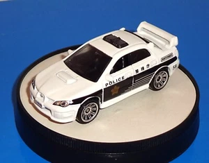 Matchbox 1 Loose Car Subaru Impreza WRX 2007 White Police - Picture 1 of 2