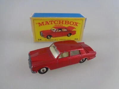 Lesney Matchbox Series 24 Rolls Royce Silver Shadow mit Repro Box (7876) - Bild 1 von 4