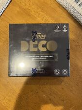 2022-23 Topps UEFA Deco Champions League Hobby Box New Sealed IN HAND