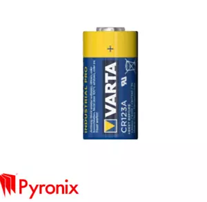 Batería de choque de contacto GENUINA VARTA CR123A-R 3V Texecom Visonic Pyronix PIR Reino Unido - Imagen 1 de 1