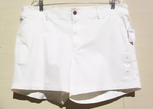 GAP SHORTS IVORY MID RISE 5" INSEAM SZ 18 ~NWT~ - Picture 1 of 3