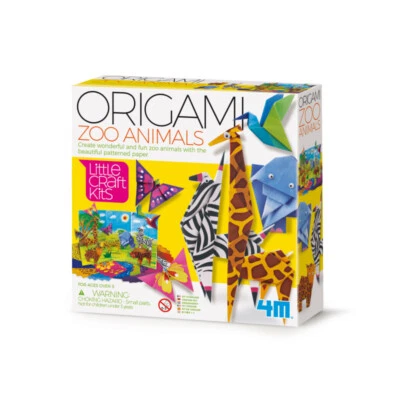 Origami Zoo Tiere - Bastelset 4M Papiere falten