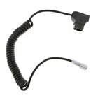 D-tap Power Coiled Cable Cord with Reverse Polarity Protection, for BMPCC 4K