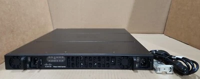 Cisco ISR4431-SEC/K9 8-Port 3-Slot Integrated Service Router Dual Power Supply - Image 1 of 2
