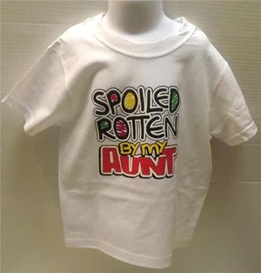 Spoiled Rotten By Aunt Gray Tee Shirt Sizes Available XS-LG New Without Tags - Picture 1 of 5