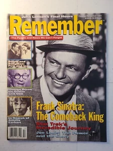 REMEMBER Magazine - Oct/Nov 1994 - Frank Sinatra, Joe Louis, John Lennon - Bild 1 von 4