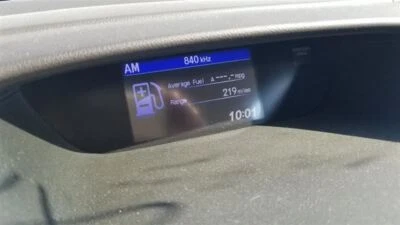 Tela de infotainment central frontal usada serve: 2012 Honda Cr-v display painel superior - Imagem 1 de 4