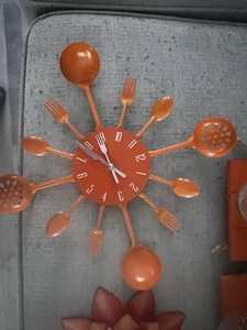 Orange Clock: Sliverware Design - Picture 1 of 1