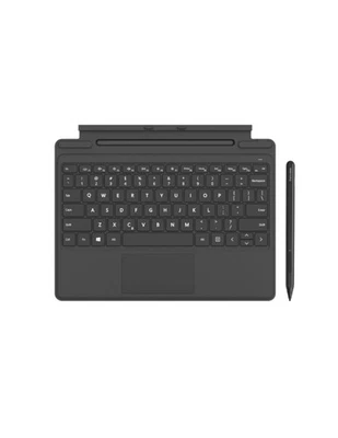 Rii Bluetooth Keyboard for Surface Pro 8/9/X with Touchpad, 7 Colour Backlit - Image 1 of 4