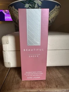 Loción corporal fragante Estee Lauder "Hermosa - Transparente" 6,7 FL OZ - Imagen 1 de 2