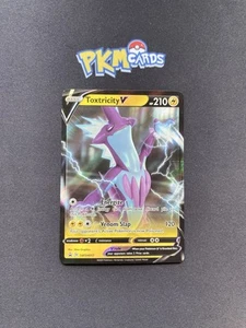 Pokemon TGC Toxtricity V SWSH017 Black Star Promo Holo LP. - Imagen 1 de 3